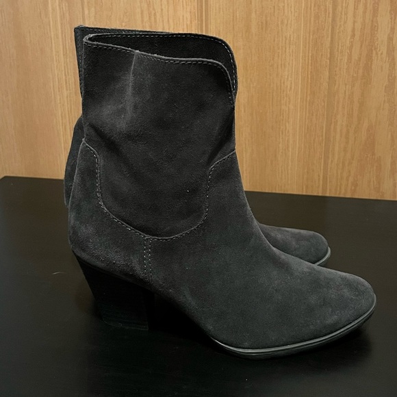 Blondo Fay Waterproof Ankle Boot Gray Suede - Picture 7 of 16